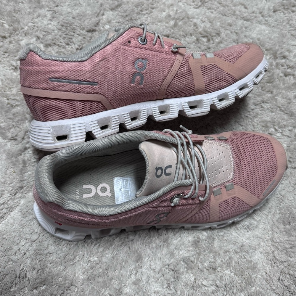 On cloud running shoes